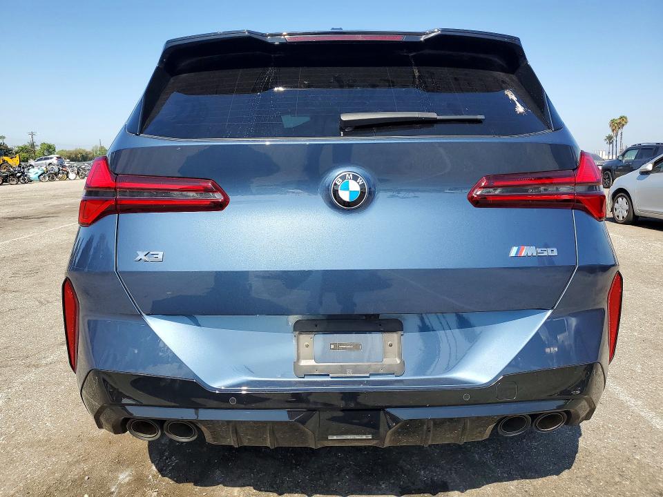 2025 BMW X3 VIN 5UX73GP02S9X59637 COPART salvage auction — FRONT END, CA - SALVAGE CERTIFICATE, sold $18,900 on 2026-09-04 (photo 6)