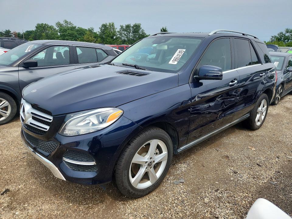 2018 Mercedes-benz Gle VIN 4JGDA5HB5JB068832 — COPART salvage auction photo
