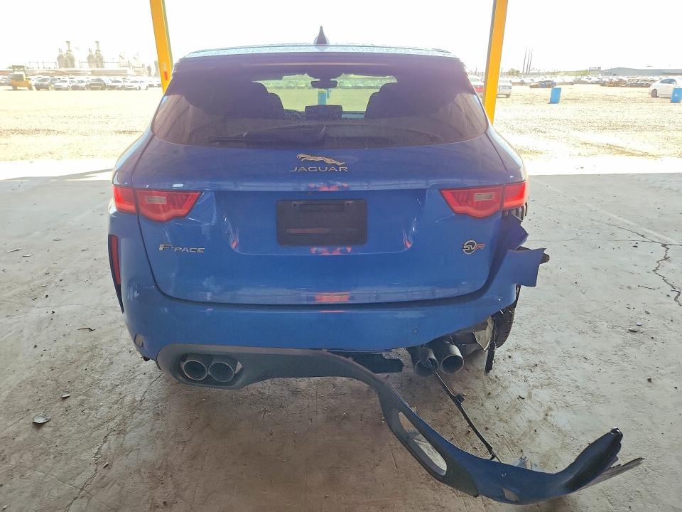 2020 Jaguar F-pace VIN SADCZ2EE1LA634780 COPART salvage auction — REAR END, Az - Cert Of Title - Salvage, sold $12,400 on 2026-09-16 (photo 6)