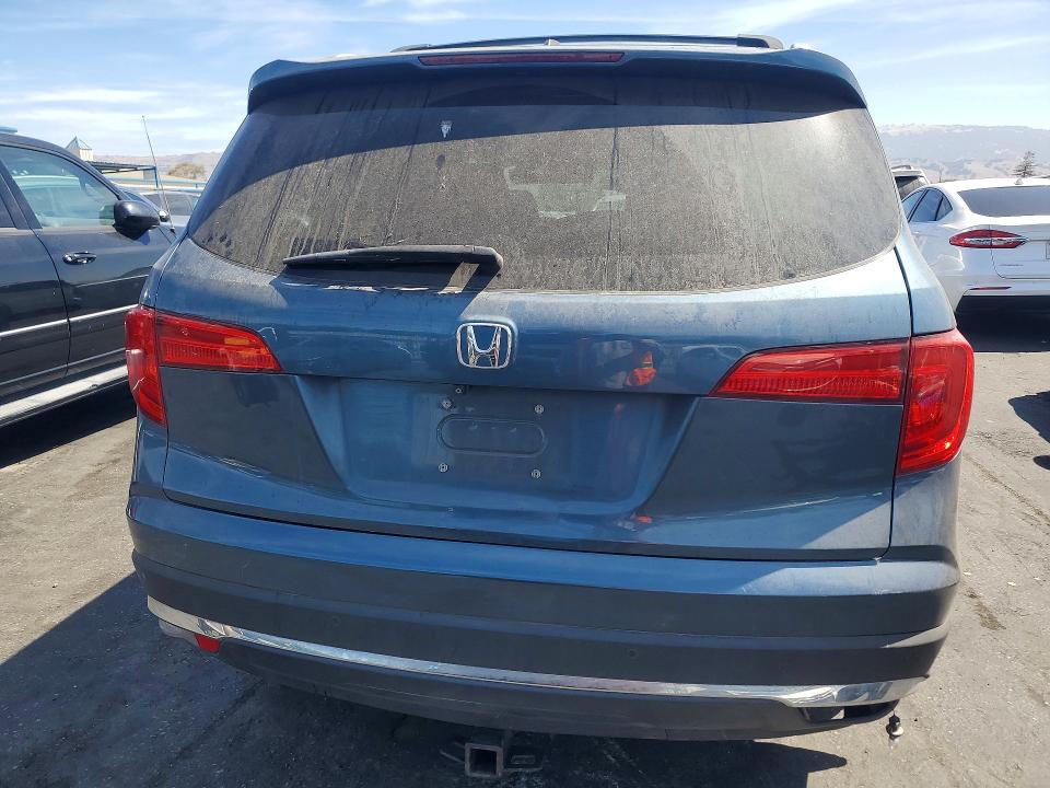 2016 Honda Pilot VIN 5FNYF5H94GB044452 COPART salvage auction — FRONT END, CA - SALVAGE CERTIFICATE, sold $2,950 on 2026-10-06 (photo 6)