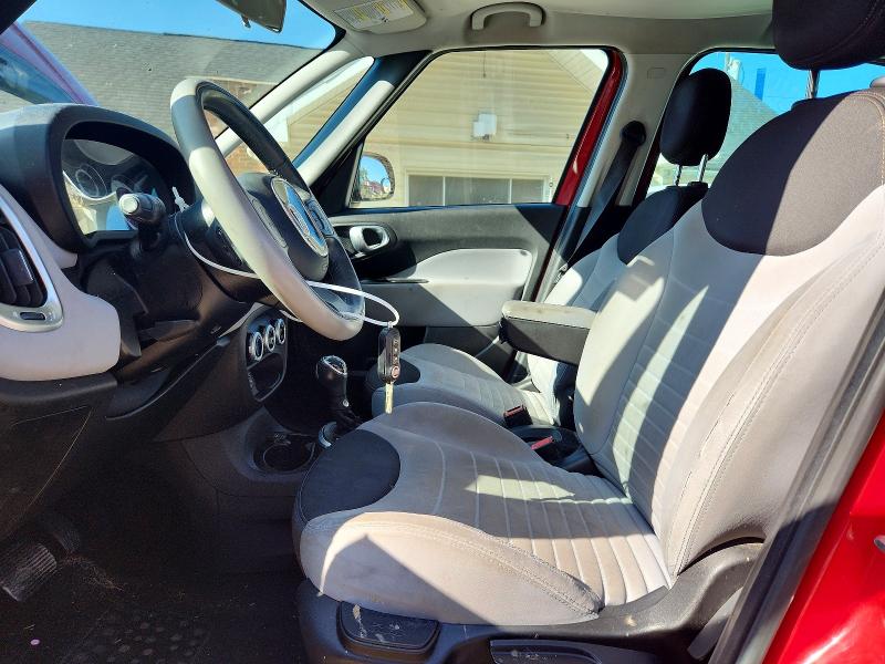 2014 Fiat 500l VIN ZFBCFABH9EZ025604 COPART salvage auction — FRONT END, Pa - Certificate Of Salvage, sold $425 on 2026-09-09 (photo 7)