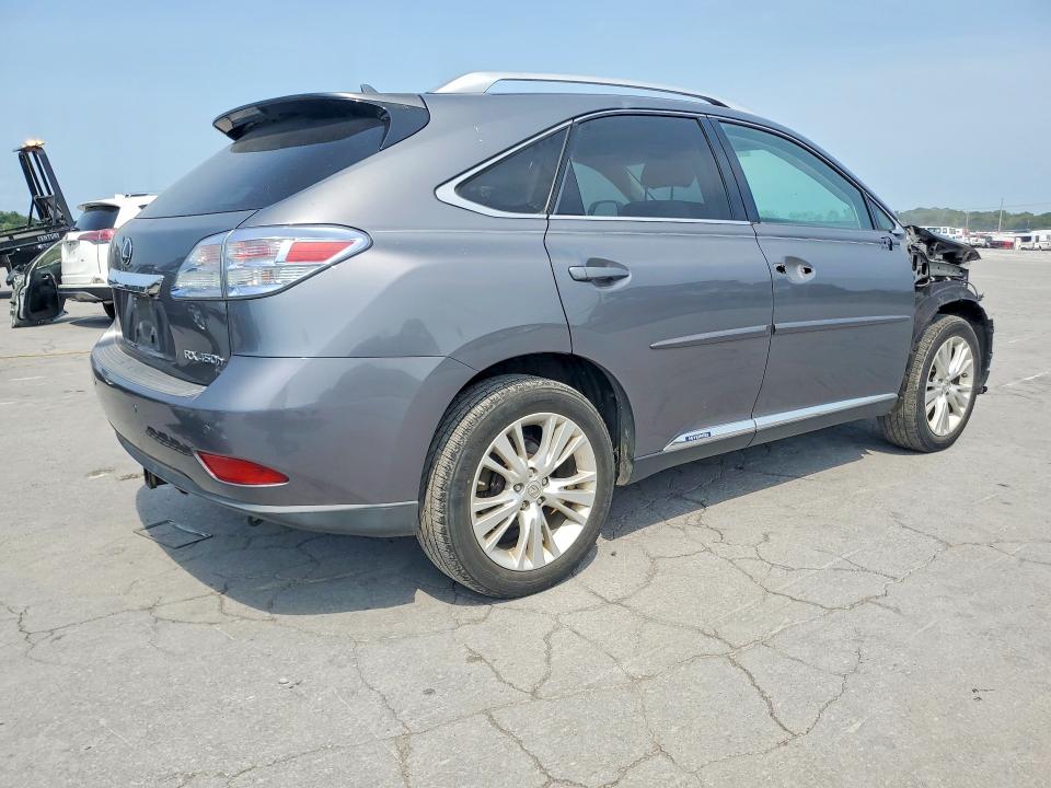 2012 Lexus Rx VIN JTJBC1BA5C2432908 COPART salvage auction — FRONT END, Tn - Salvage Certificate, sold $1,200 on 2026-09-02 (photo 3)