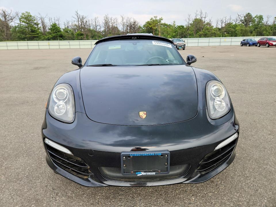 2014 Porsche Boxster VIN WP0CA2A84EK120261 COPART salvage auction — WATER/FLOOD, Salvage Title, sold $525 on 2026-08-14 (photo 5)