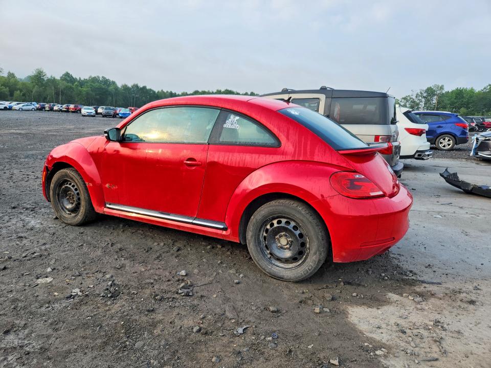 2013 Volkswagen Beetle VIN 3VW467ATXDM604706 COPART salvage auction — FRONT END, PA - CERTIFICATE OF SALVAGE, sold $450 on 2026-09-02 (photo 2)
