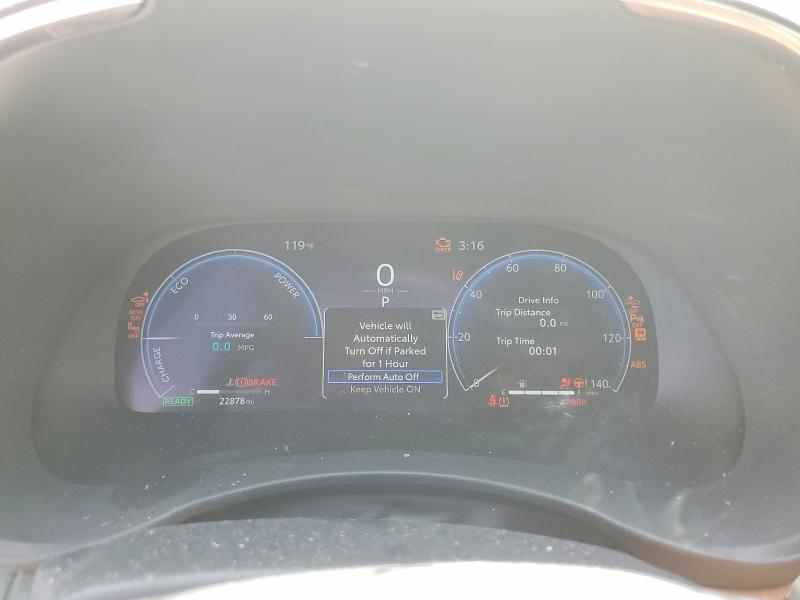 2024 Toyota Highlander VIN 5TDEBRCH3RS637223 COPART salvage auction — FRONT END, Sc - Cert Of Title-Salvage, sold $26,000 on 2026-08-26 (photo 9)