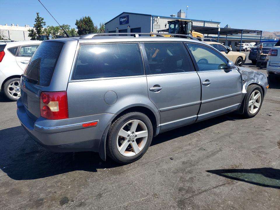2004 Volkswagen Passat VIN WVWWH63B94E126062 COPART salvage auction — FRONT END, Ca - Salvage Certificate, sold $90 on 2026-08-18 (photo 3)