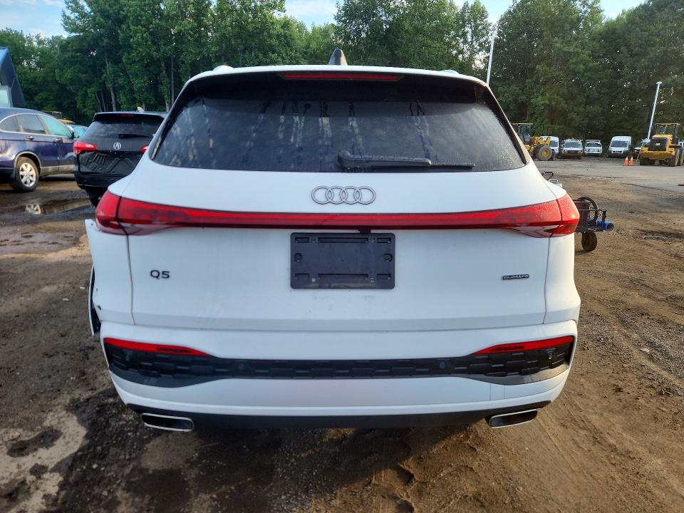 2025 Audi Q5 VIN WA11AAGU2S2049394 COPART salvage auction — REAR END, Ma - Cert Of Title-Salvage, sold $26,750 on 2026-09-10 (photo 6)