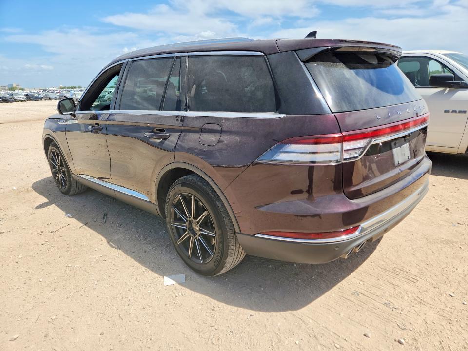 2023 Lincoln Aviator VIN 5LM5J7WC6PGL04666 COPART salvage auction — FRONT END, Tx - Salvage Vehicle Title, sold $9,200 on 2026-09-17 (photo 2)