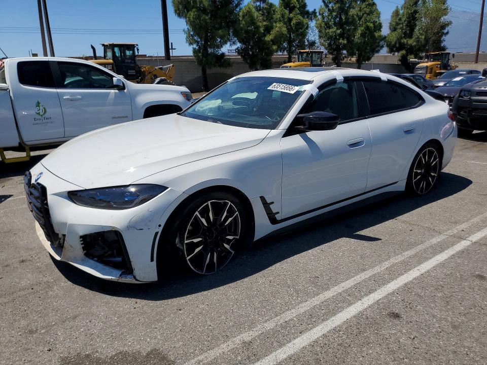 2023 BMW I4 VIN WBY33AW08PFR18067 — COPART salvage auction photo