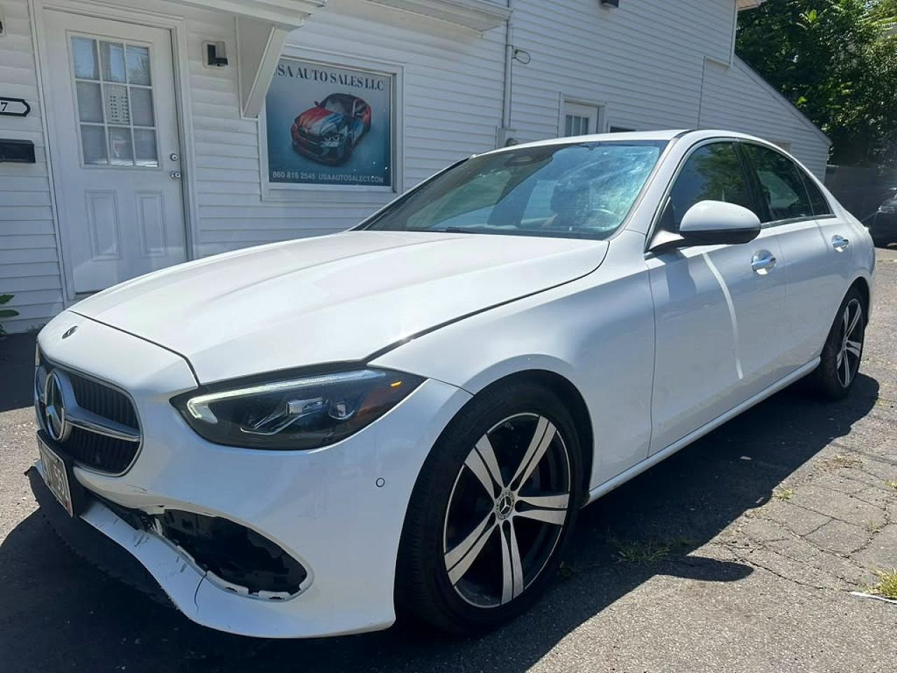 2025 Mercedes-Benz C-Class VIN W1KAF4HB8SR247822 — COPART salvage auction photo