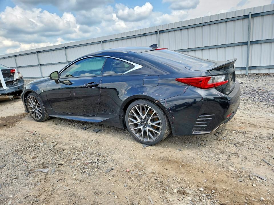2016 Lexus Rc VIN JTHHE5BC9G5012877 COPART salvage auction — REAR END, Va - Cert Of Title - Salvage, sold $8,100 on 2026-09-09 (photo 2)