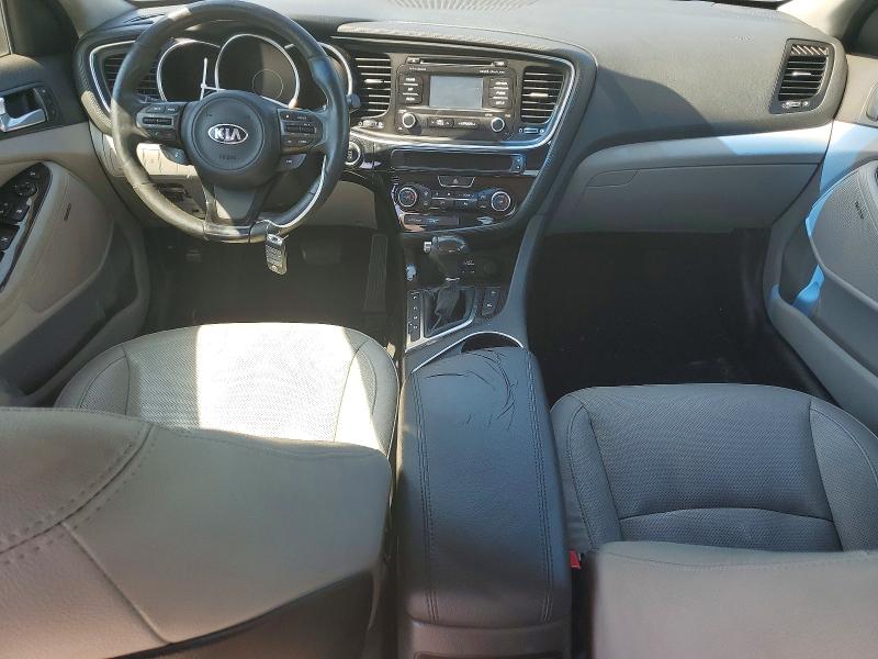 2015 Kia Optima VIN 5XXGN4A76FG463481 COPART salvage auction — FRONT END, Nc - Certificate Of Title (P), sold $1,200 on 2026-10-10 (photo 8)
