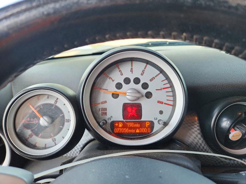 2010 Mini Cooper VIN WMWMS3C50ATZ84848 COPART salvage auction — MECHANICAL, MT - CERTIFICATE OF TITLE, sold $750 on 2026-08-31 (photo 9)