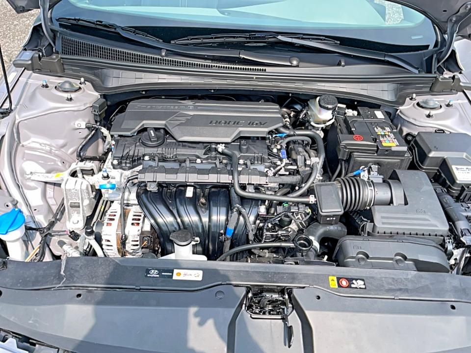 2025 Hyundai Elantra VIN KMHLM4DG0SU094579 COPART salvage auction — FRONT END, Nj - Cert Of Title-Salvage (P), sold $9,200 on 2026-08-21 (photo 7)