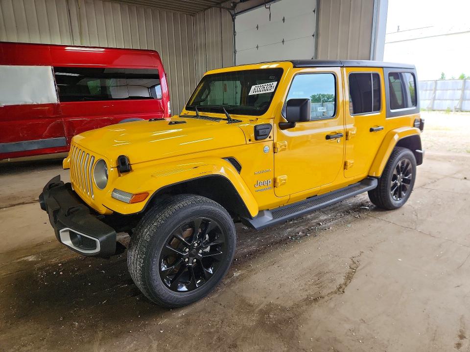 2021 Jeep Wrangler / VIN 1C4JJXP64MW800100 — COPART salvage auction photo