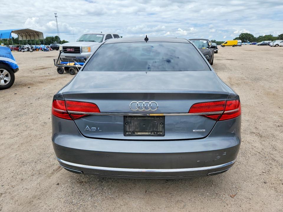 2016 Audi A8 VIN WAU34AFD6GN002394 COPART salvage auction — MECHANICAL, Fl - Certificate Of Title (P), sold $4,050 on 2026-08-27 (photo 6)