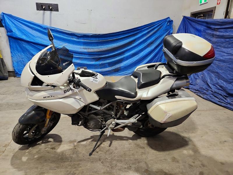 2009 Ducati Multistrada VIN ZDM1VACPX9B022551 COPART salvage auction — FRONT END, On - Permit No Brand - Unfit, sold $2,050 on 2026-09-03 (photo 3)