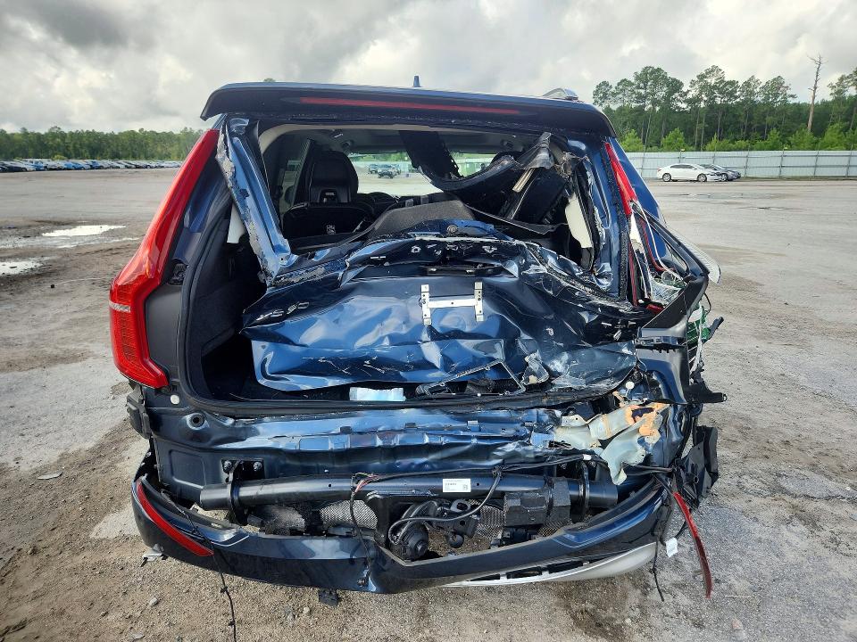 2022 Volvo Xc90 VIN YV4A22PK3N1863634 COPART salvage auction — REAR END, Sc - Cert Of Title-Salvage, sold $10,000 on 2026-08-24 (photo 6)