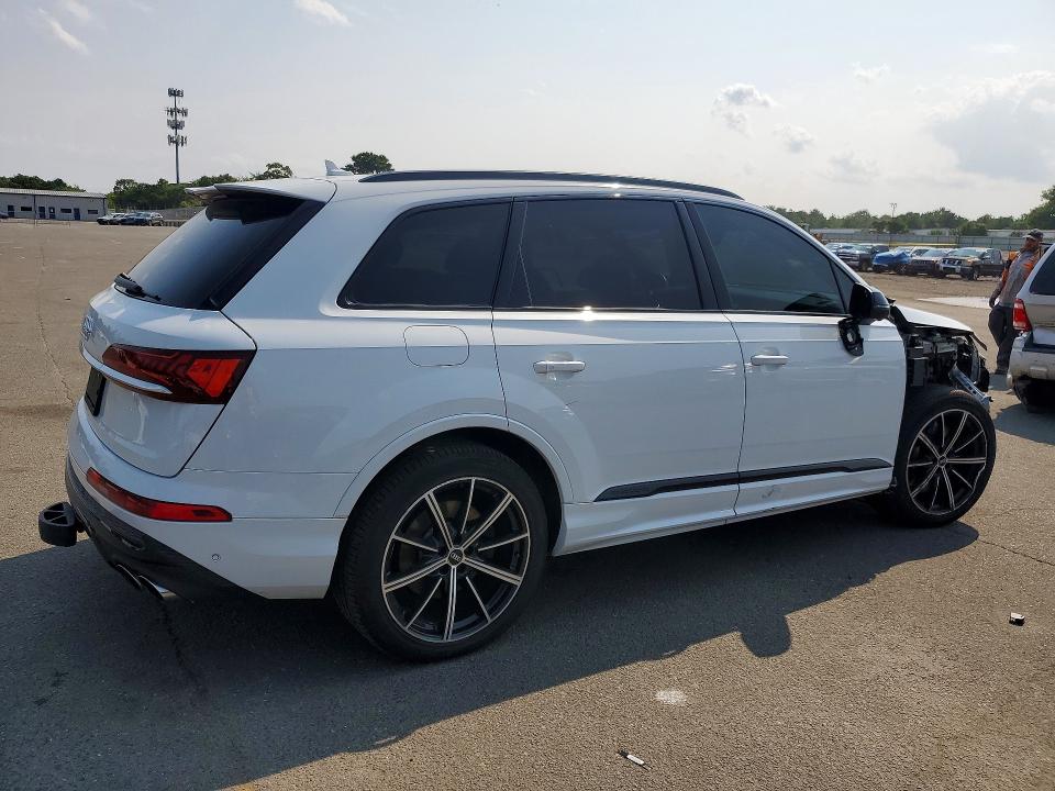 2021 Audi Sq7 VIN WA1AWBF72MD013506 COPART salvage auction — FRONT END, Ny - Mv-907A Salvage Certificate, sold $14,300 on 2026-09-04 (photo 3)