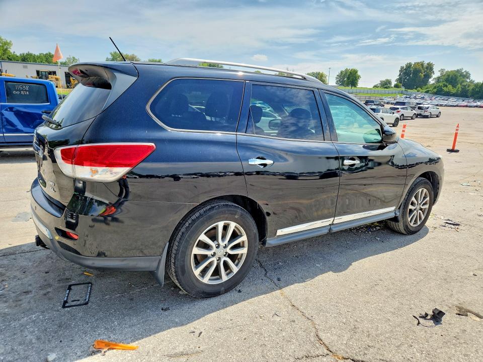 2013 Nissan Pathfinder VIN 5N1AR2MM8DC622977 COPART salvage auction — MECHANICAL, Mo - Certificate Of Title, sold $175 on 2026-09-10 (photo 3)