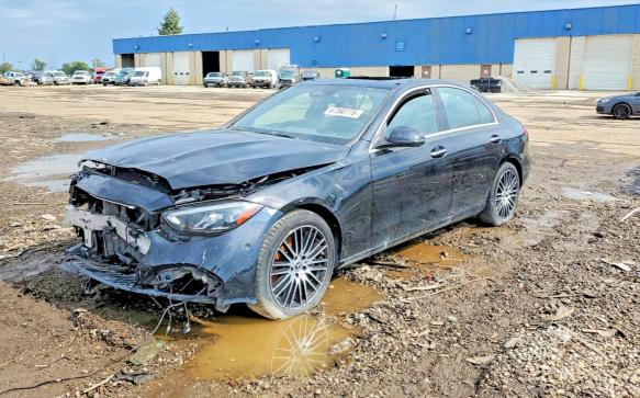 2024 Mercedes-benz C-klasse VIN W1KAF4GB2RR219655 — COPART salvage auction photo