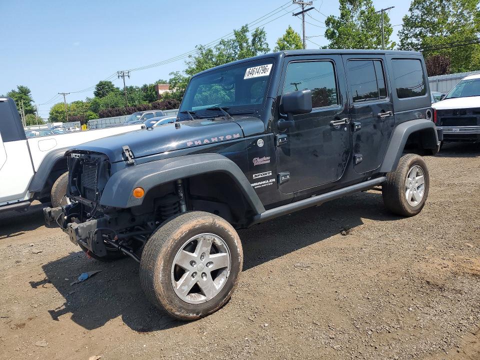 2015 Jeep Wrangler / VIN 1C4BJWDG5FL663247 COPART salvage auction — SIDE, Salvage Title, sold $3,000 on 2026-09-01 (photo 1)