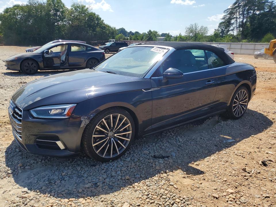 2018 Audi A5 VIN WAUYNGF58JN012124 — COPART salvage auction photo