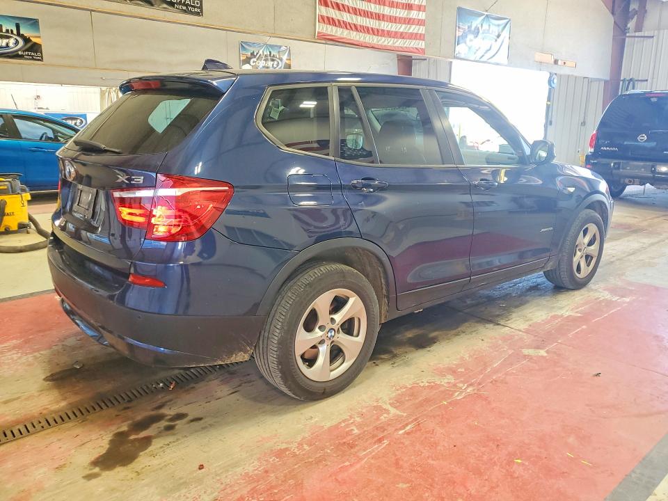 2012 BMW X3 VIN 5UXWX5C50CL727697 COPART salvage auction — MECHANICAL, Ny - Certificate Of Title, sold $900 on 2026-09-04 (photo 3)