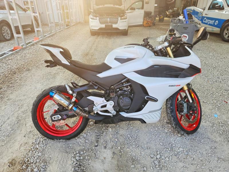 2025 Cf moto 450ss VIN LCEPESLA7S6001534 COPART salvage auction — FRONT END, MO - SALVAGE CERTIFICATE OF TITLE, sold $925 on 2026-09-03 (photo 1)