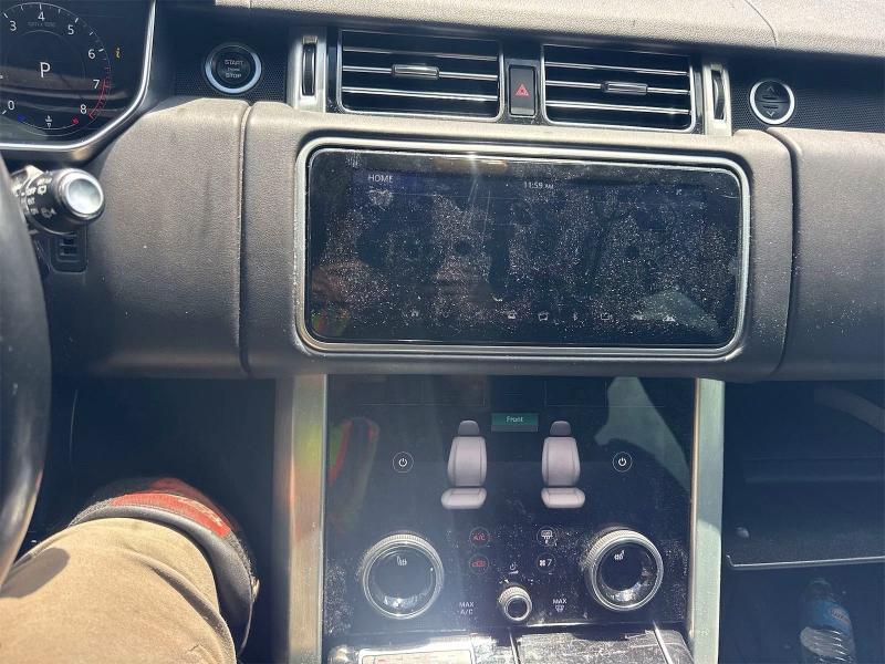 2018 Land rover RANGE ROVER VIN SALGS2SV6JA387736 COPART salvage auction — NORMAL WEAR, Fl - Certificate Of Title (P), sold $8,300 on 2026-08-19 (photo 9)