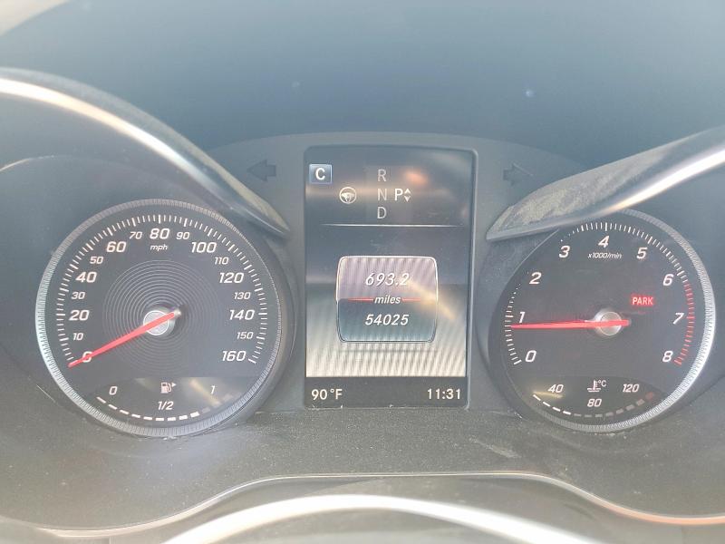 2016 Mercedes-benz Glc VIN WDC0G4KB7GF106688 COPART salvage auction — FRONT END, Ma - Cert Of Title-Reconstrctd Coll, sold $10,100 on 2026-08-07 (photo 9)