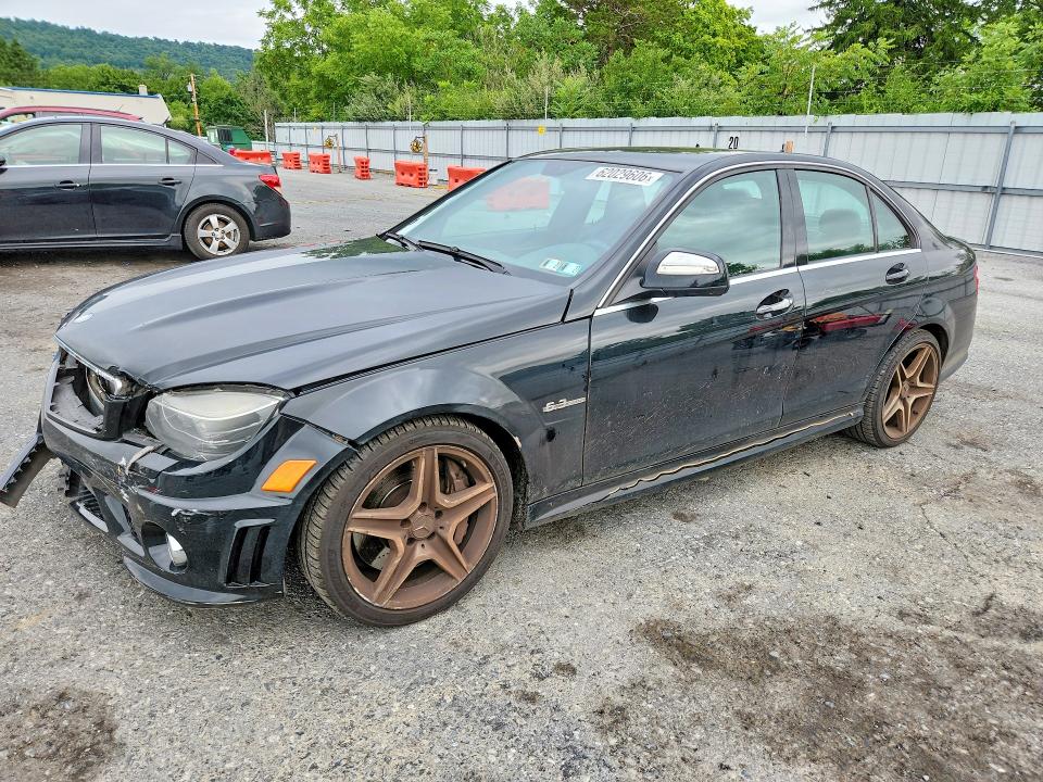 2009 Mercedes-benz C class VIN WDDGF77X69F230005 COPART salvage auction — FRONT END, Pa - Certificate Of Salvage, sold $4,850 on 2026-08-18 (photo 1)