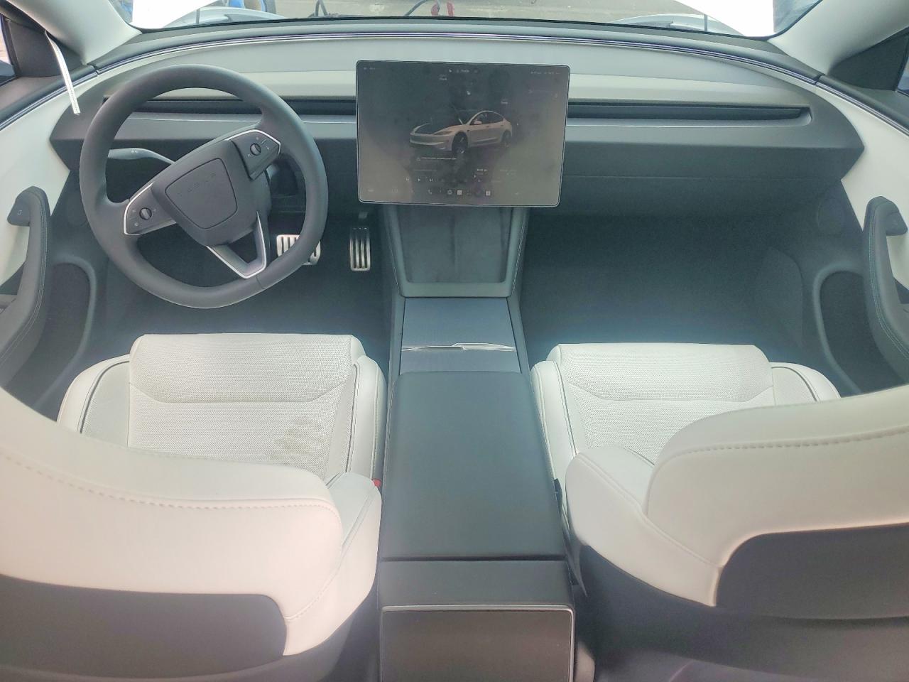 2026 Tesla Model 3 VIN 5YJ3E1ETXTF156382 COPART salvage auction — Side, CA - SALVAGE CERTIFICATE, sold $22,400 on 2026-09-23 (photo 8)