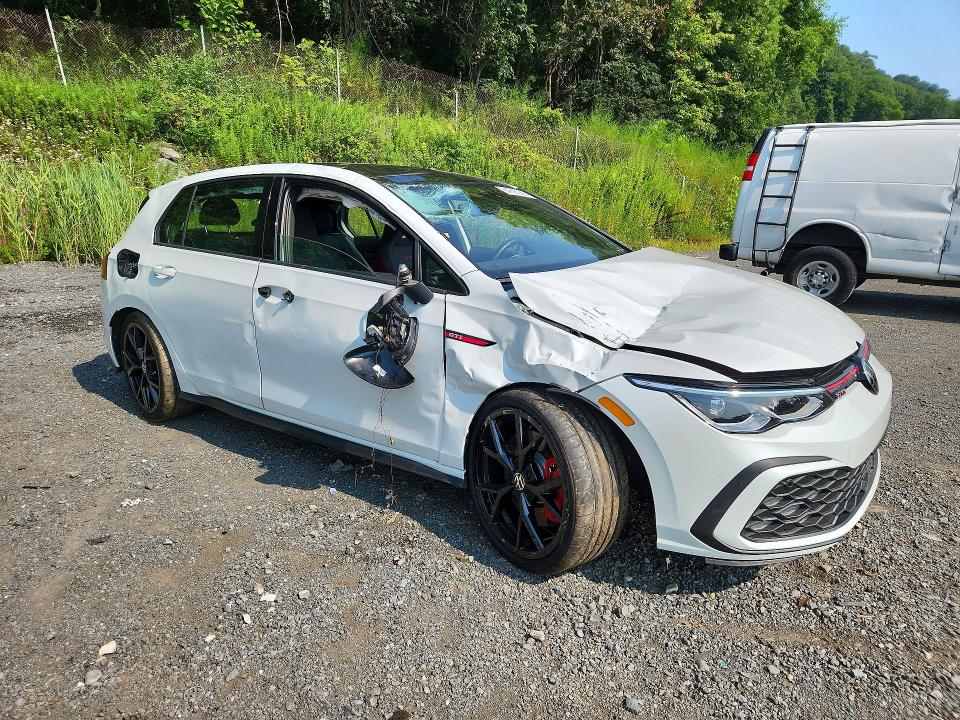 2024 Volkswagen Gti VIN WVWHA7CD7RW146901 COPART salvage auction — FRONT END, Ny - Mv-907A Salvage Certificate, sold $3,850 on 2026-09-10 (photo 4)