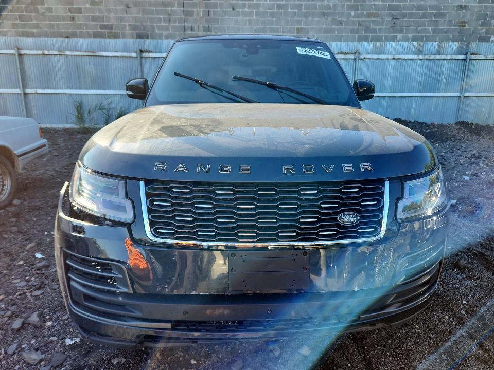 2021 Land rover RANGE ROVER VIN SALGW2REXMA421885 COPART salvage auction — REAR END, NY - MV-907A SALVAGE CERTIFICATE, sold $30,500 on 2026-09-15 (photo 5)