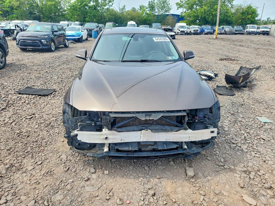2014 BMW 3er VIN WBA3C3C57EF983757 COPART salvage auction — FRONT END, Pa - Certificate Of Salvage, sold $1,800 on 2026-08-17 (photo 5)