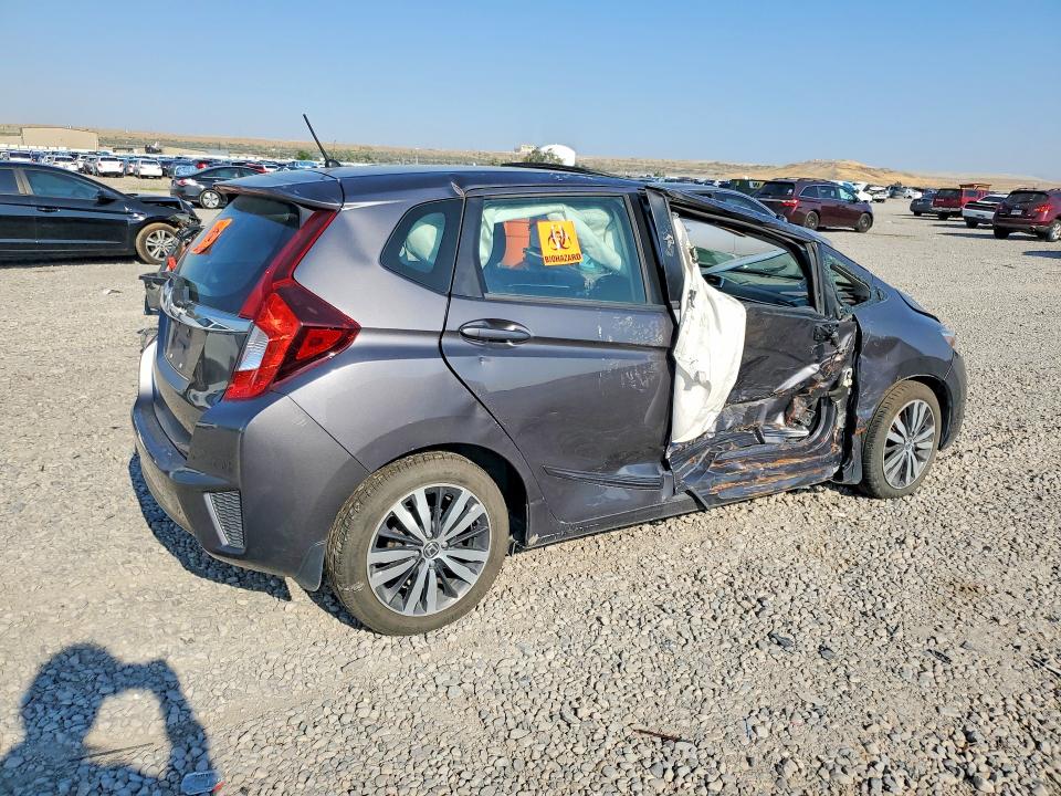 2015 Honda Fit VIN 3HGGK5H84FM731571 COPART salvage auction — SIDE, UT - SALVAGE CERTIFICATE, sold $1,550 on 2026-08-28 (photo 3)