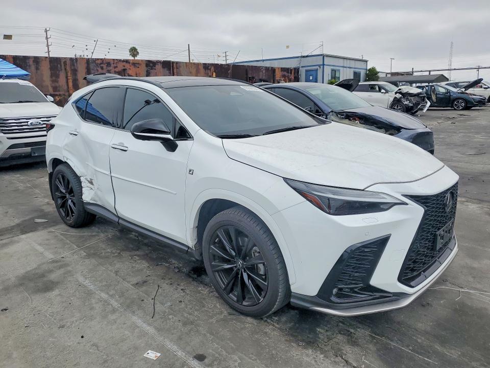 2022 Lexus Nx VIN JTJKGCEZ2N2004346 COPART salvage auction — SIDE, CA - SALVAGE CERTIFICATE, sold $23,700 on 2026-09-11 (photo 4)