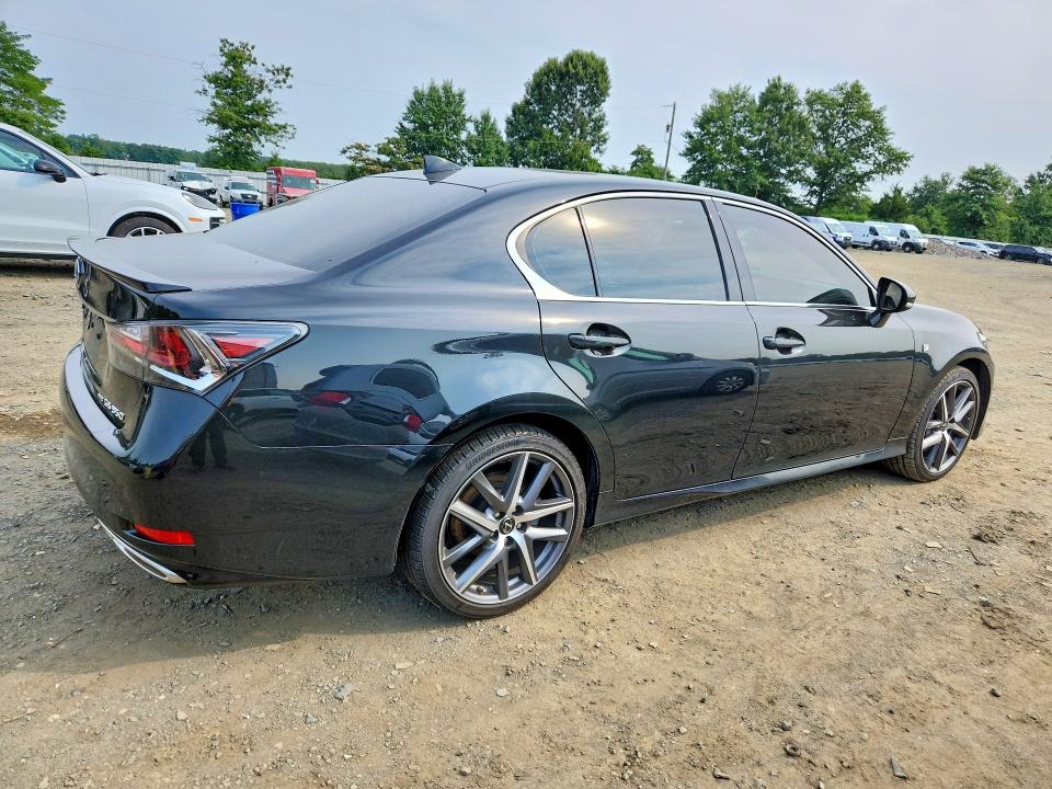 2019 Lexus Gs VIN JTHCZ1BL8KA011355 COPART salvage auction — WATER/FLOOD, Nj - Cert Of Title-Salvage Flood, sold $16,900 on 2026-08-26 (photo 3)