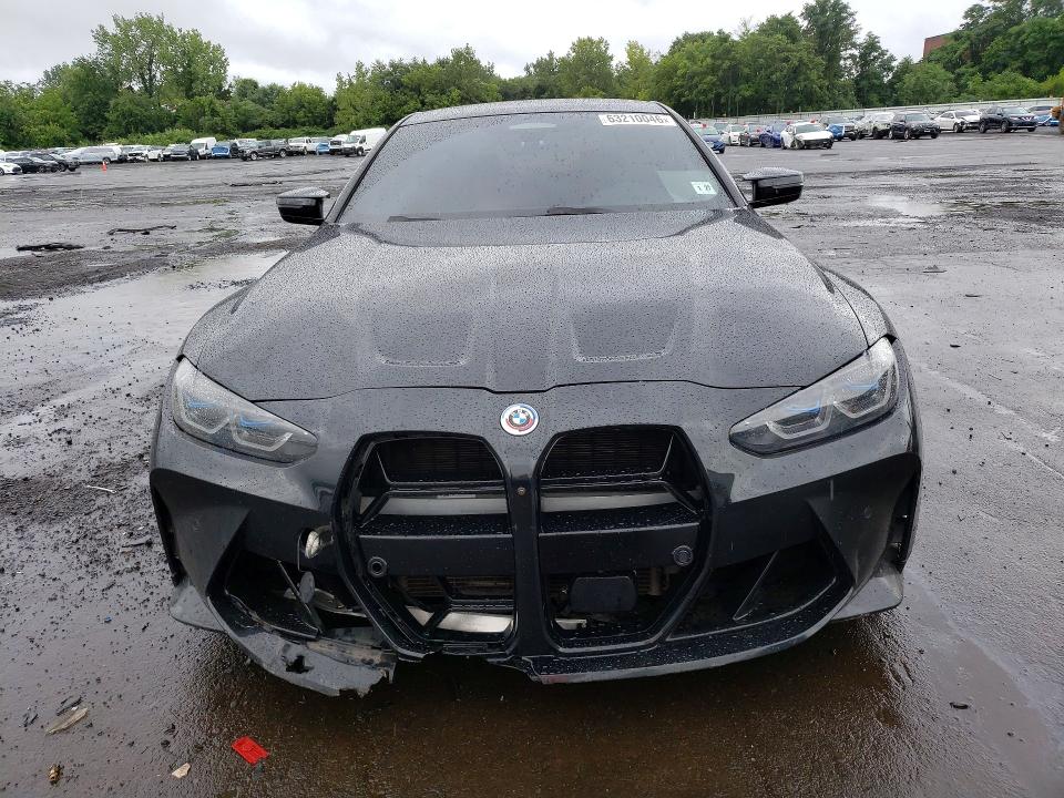 2022 BMW M4 VIN WBS43AZ05NCL01251 COPART salvage auction — FRONT END, Nj - Cert Of Title-Salvage, sold $28,500 on 2026-08-21 (photo 5)
