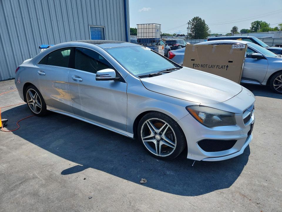 2014 Mercedes-benz Cla-klasse VIN WDDSJ4GB1EN160764 COPART salvage auction — MECHANICAL, Ny - Certificate Of Title, sold $625 on 2026-08-17 (photo 4)