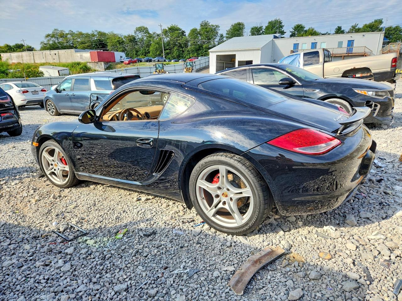 2010 Porsche Cayman VIN WP0AB2A80AU780168 COPART salvage auction — Water/Flood, Fs - Salvage Title, sold $9,800 on 2026-09-25 (photo 2)