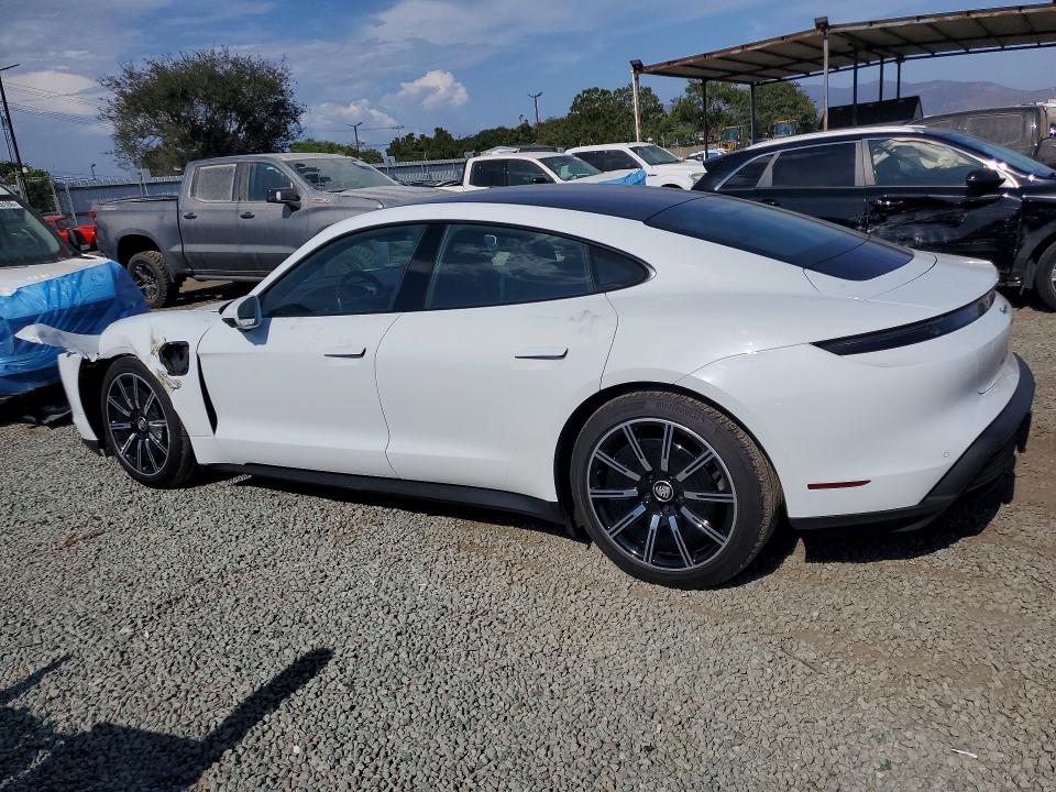 2021 Porsche Taycan VIN WP0AA2Y14MSA13728 COPART salvage auction — FRONT END, CA - SALVAGE CERTIFICATE, sold $24,800 on 2026-09-22 (photo 2)