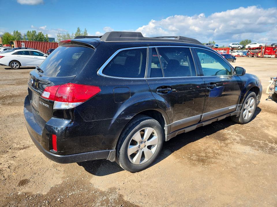 2011 Subaru Outback VIN 4S4BRGLC0B3368592 COPART salvage auction — SIDE, On - Permit No Brand - Unfit, sold $300 on 2026-09-10 (photo 3)