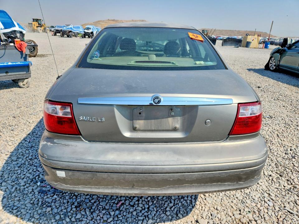 2004 Mercury Sable VIN 1MEFM55S04G613849 COPART salvage auction — FRONT END, WY - CERTIFICATE OF TITLE, sold $125 on 2026-09-04 (photo 6)