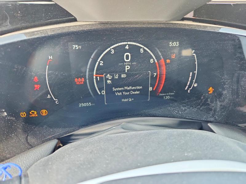 2025 Lexus Nx VIN 2T2KGCEZ5SC064035 COPART salvage auction — FRONT END, Ca - Salvage Certificate, sold $13,900 on 2026-09-21 (photo 9)