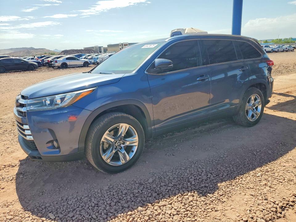 2018 Toyota Highlander VIN 5TDYZRFH5JS250679 — COPART salvage auction photo