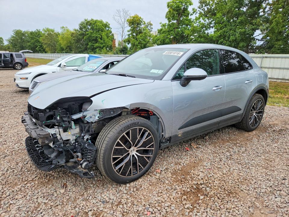 2024 Porsche Macan VIN WP1AA2XA9RL001361 COPART salvage auction — FRONT END, Ny - Mv-907A Salvage Certificate, sold $42,750 on 2026-08-26 (photo 1)