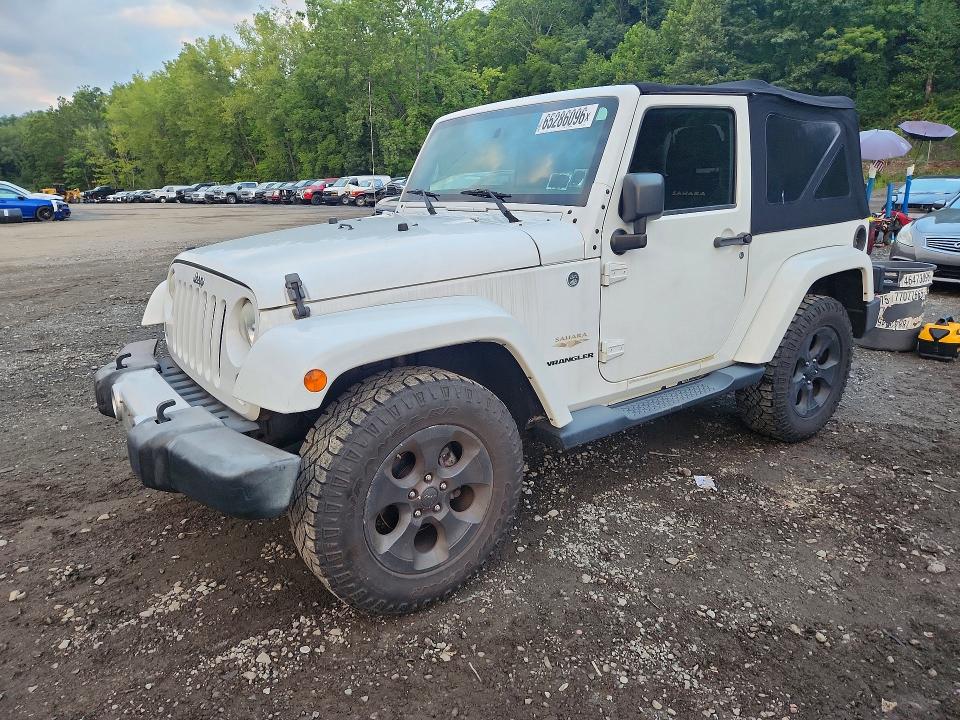 2014 Jeep Wrangler / VIN 1C4AJWBG8EL150216 COPART salvage auction — MINOR DENT/SCRATCHES, Ny - Certificate Of Title, sold $2,200 on 2026-09-08 (photo 1)