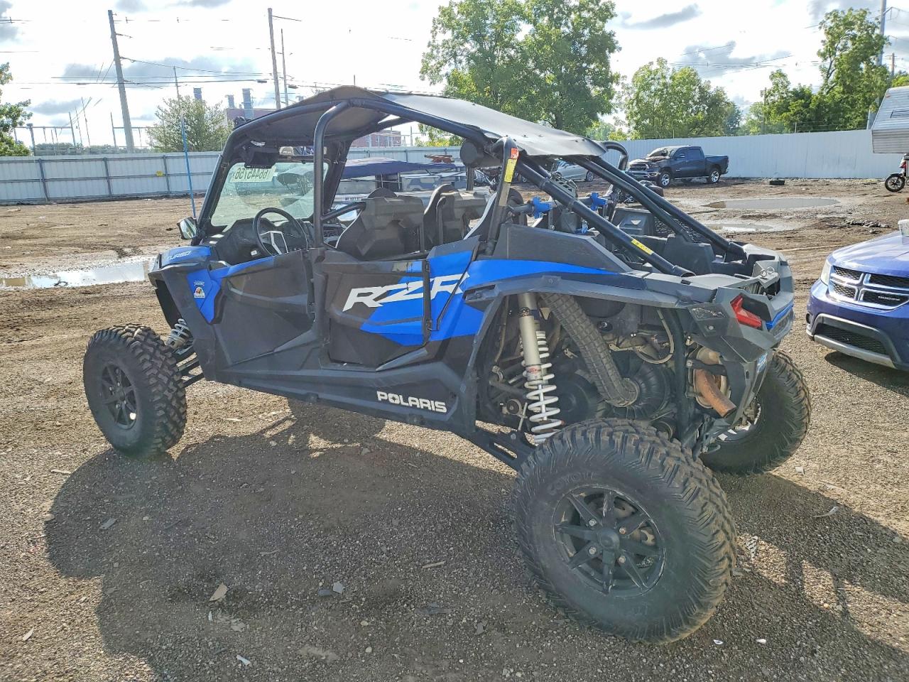 2021 polaris ranger VIN 3NSP4E920MF569831 COPART salvage auction — Rollover, Ct - Clean Title, sold $6,600 on 2026-10-09 (photo 3)